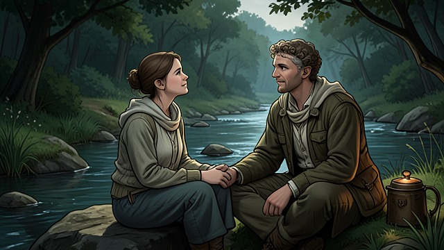 A Shared Future Imagined from "The Birthday Party". Summer Possibility Private Plans At the creek, Kathy and Chase imagine spending the summer together and leaving Maple Falls one day.