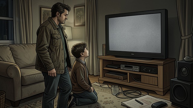 A Child in the Living Room from "The Birthday Party". Patrick Returns An Unplanned Household Chase finds Shannon and Patrick in his home after a long night working on Charlie’s disappearance.