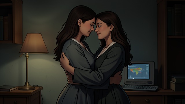 A Family Alliance from "The Birthday Party". Kinship and Action Mother and Daughter Kathy and Megan confirm that Megan is Hope.
