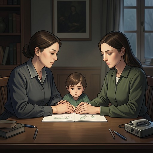 Megan and Kathy Form an Alliance from "The Birthday Party". This thread traces the movement from awkward cohabitation to a bond grounded in shared motherhood, personal disclosures, and a joint determination to find…