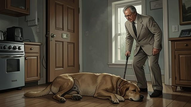 Red’s Sudden Death from "Straight Man". A Name Too Late The Accident The screen door slams just after the family brings the setter inside.