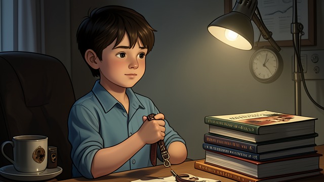 The Earned Dog from "Straight Man". A Child’s Campaign A Conditional Promise Young Hank repeatedly asks for a dog until his mother says one must be earned.