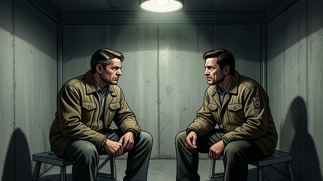 The Jailhouse Reunion from "Straight Man". Two Friends in Custody A Shared Surprise Hank is arrested for drunk driving, and Tony is in the same cell after using his own call to reach Hank.