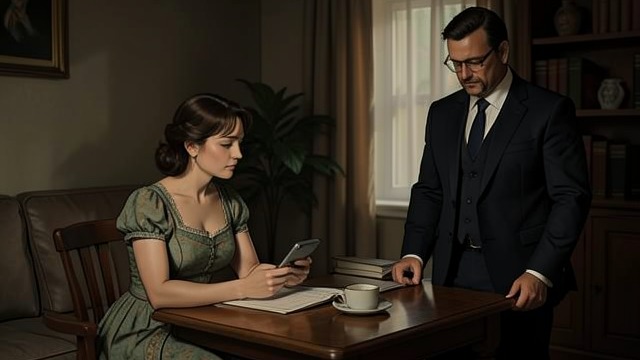 An Offer to Represent Her from "Straight Man". Fear at the Door Good News Feels Dangerous Rachel tells Hank that Wendy has called and wants to represent her.