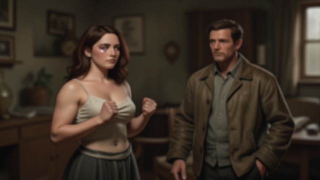 A Fear of Divorce from "Straight Man". A Child’s Alarm Returns An Accusation Julie punches Hank and accuses her parents of getting divorced.