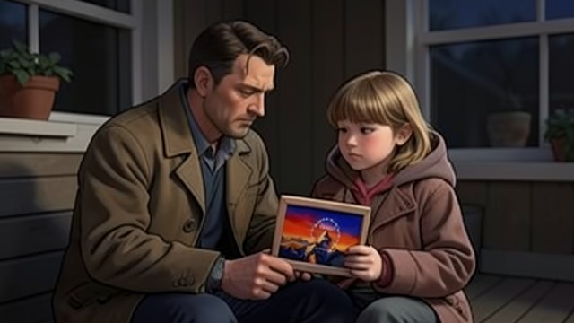 The Honest Conversation from "Straight Man". A More Adult View Her Father’s Choice Hank sends Russell to Atlanta rather than simply condemning him or demanding an immediate reconciliation.