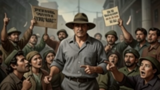 The Campus Turns Hank into a Character from "Straight Man". Public Image Takes Over The Newspaper and Protesters Hank’s old book photograph appears on protest signs, while local media return to the campus to question…
