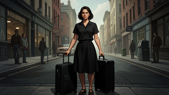 Ellie Claims Her Next Step from "Cartes Postales from Greece". Ellie Claims Her Next Step An expected return is questioned Ellie knows she has little to return to in London beyond an unsatisfying job and a flat.