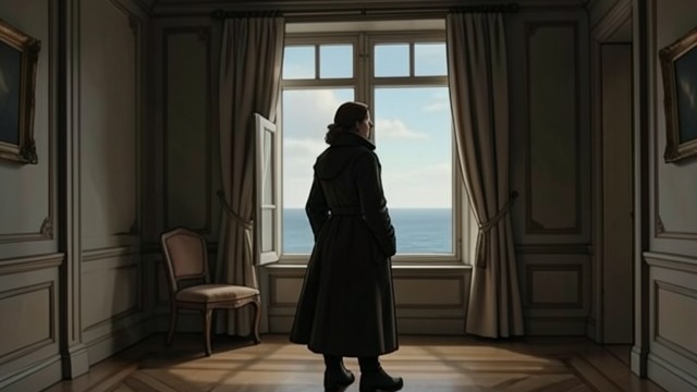 Arrival on Andros from "Cartes Postales from Greece". Arrival on Andros A new household Antigoni arrives on Andros sick from the voyage and is met by the routines and social expectations of Christos’s family.