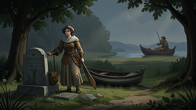 A Promise at the Grave from "Cartes Postales from Greece". A Promise at the Grave A father cannot stay Daedalus must continue fleeing from Minos, but he is torn between survival and remaining near his son’s burial…