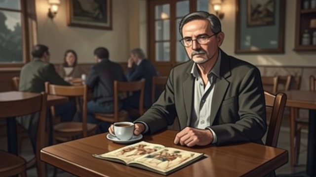 A Story of Abandonment from "Cartes Postales from Greece". A Story of Abandonment Grief searches for causes Anthony returns repeatedly to the possibility that Sarah left him for another man.