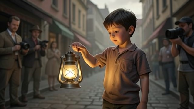 A Boy Finds a Calling from "Cartes Postales from Greece". A Boy Finds a Calling A film crew leaves an instrument Ten-year-old Panagiotis and his friends encounter a laterna left behind during a film shoot.