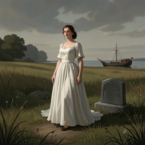 Ariadne Keeps Watch from "Cartes Postales from Greece". This thread follows Ariadne’s account of Icarus’s death and her lifelong promise to tend his grave, a duty that becomes both grief and purpose.