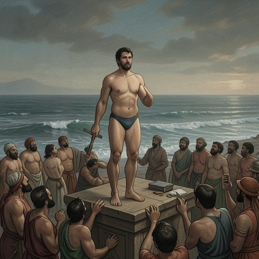 The Boy Who Retrieves the Cross from "Cartes Postales from Greece". This thread traces Giorgos Ziras’s victory in the Epiphany swim, the suspicion that follows Mihalis’s disappearance, and the late possibility of clearing his…