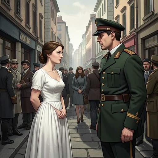 Evangelia and Franz’s Farewell from "Cartes Postales from Greece". This thread follows Evangelia’s forbidden wartime attachment to Franz Dieter and the family secret that survives into her old age.