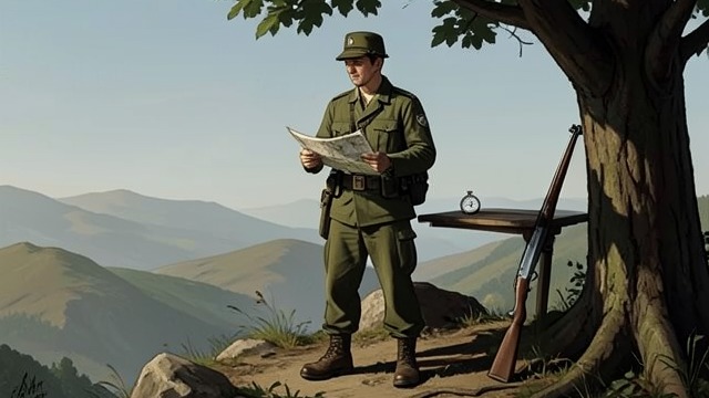 A Soldier’s Uneasy Pride from "Across the River and into the Trees". A Soldier’s Uneasy Pride Competence recognized Cantwell takes pride in his ability to read terrain and understand combat.