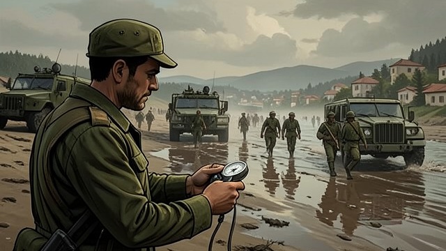 The Normandy Landing from "Across the River and into the Trees". The Normandy Landing Entry into France Cantwell recounts landing with little opposition at his own beach, then linking with other forces and moving toward…