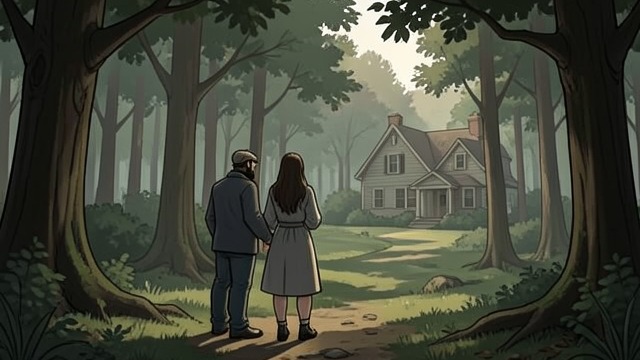 A Future Imagined from "Across the River and into the Trees". A Future Imagined Plans together They imagine marriage, children, travel in America, and a home among trees.