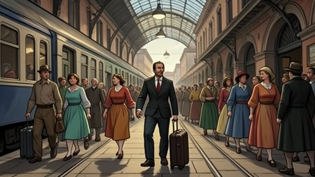 Arrival Before the Weekend from "Across the River and into the Trees". Arrival Before the Weekend A return to Venice Cantwell arrives after traveling from Trieste through the Veneto.