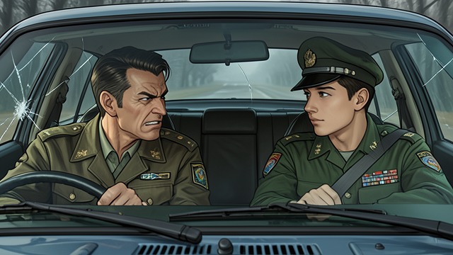 A Harsh Beginning from "Across the River and into the Trees". A Harsh Beginning Friction in the car Cantwell criticizes Jackson’s worries about the road and the condition of the Buick.