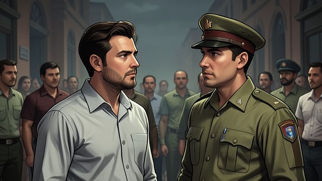 The Boatman’s Pain from "Across the River and into the Trees". The Boatman’s Pain A civilian consequence Alvarito explains that the boatman’s family was assaulted by Moroccan troops during the war.