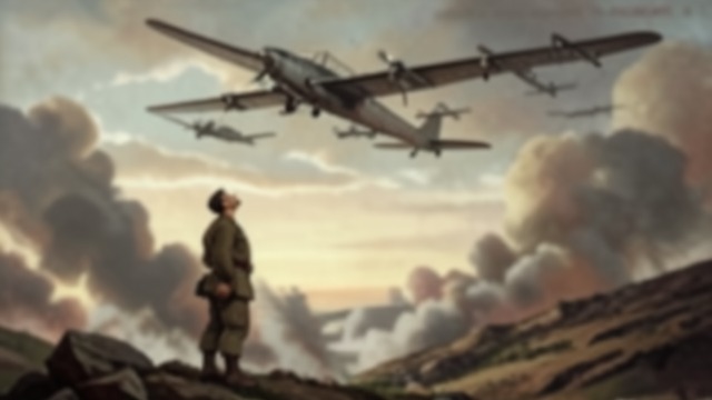 The Valhalla Express from "Across the River and into the Trees". The Valhalla Express Beauty in the sky Cantwell remembers a vast formation of aircraft crossing toward the battlefield.