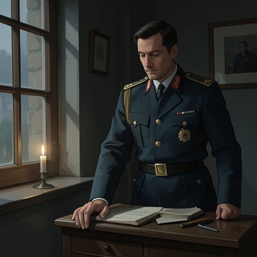 Cantwell’s Relationship to His Rank from "Across the River and into the Trees". This flow traces Cantwell’s ambivalence toward military rank, as he respects competence but resents the distance between combat service and institutional…