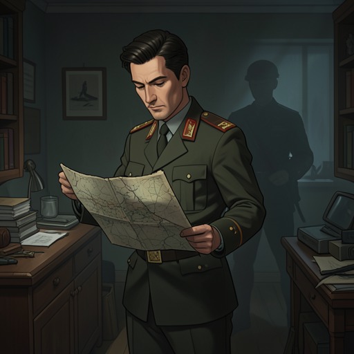 The Two Forms of Loyalty from "Across the River and into the Trees". This flow traces Cantwell’s loyalties to the army and to individuals, showing how duty sometimes conflicts with the care he owes to particular people.