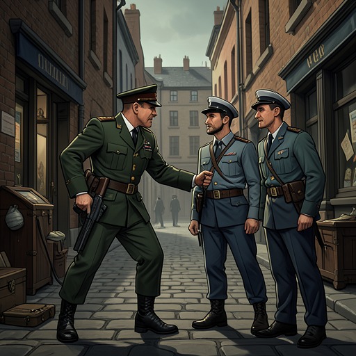 The Two Sailors from "Across the River and into the Trees". This flow follows Cantwell’s violent confrontation with two sailors and the way the episode changes Renata’s understanding of his capacity for force.