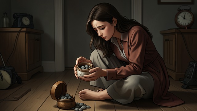 The Jar of Stones from "Tiny Beautiful Things: Advice on Love and Life from Dear Sugar". Searching for a Presence A Weight in Her Hands While clearing her mother’s bedroom, Cheryl Strayed / Sugar finds Mother’s jar of stones.