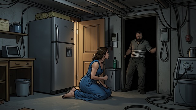 The Hidden Room at Home from "Masquerade". The Hidden Room at Home A Room Concealed Jessica White discovers an empty basement chamber hidden beneath the refrigerator in her husband’s workshop.