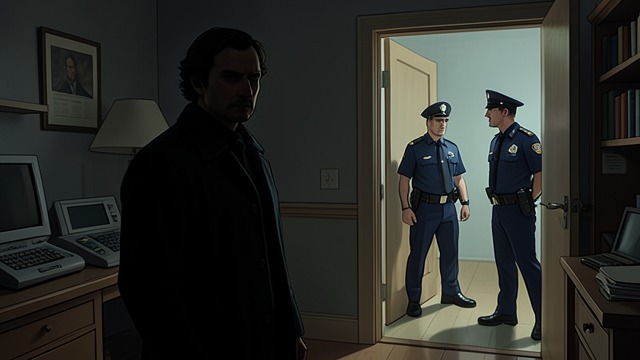 A Fugitive Identified from "Masquerade". A Fugitive Identified A Scene Beyond Local Capacity Dan Stevens finds the dead intruders and learns that Robert Michael Rothman is missing.