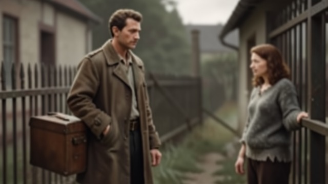 The Promise to Return from "Masquerade". The Promise to Return Parting Words Before leaving the farm, Robert Michael Rothman tells Claire Rothman that he will come back for her.
