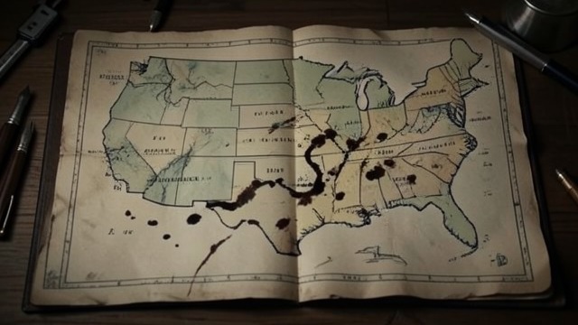 A Trail Across States from "Masquerade". A Trail Across States Old Crime Scenes A computer comparison links the unidentified prints to eleven crime scenes across five states.