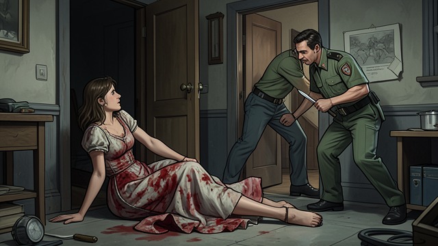 The False Victim from "Masquerade". The False Victim A Staged Appearance Victoria Belle sends Kaye Swan toward the FBI Safe House in the appearance of an escaped, injured captive.