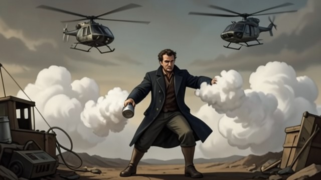 A Signal Reunites Them from "Masquerade". A Signal Reunites Them Finding a Way Out Jessica White’s husband overpowers Robert Michael Rothman and signals the search helicopters with smoke.