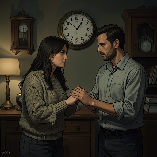 Jessica and Her Husband’s Trust from "Masquerade". This flow traces the intimacy and strain between Jessica White and her husband as the case forces private impulses and hidden spaces into view.