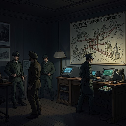 The Manhunt and Capture from "Masquerade". This flow traces the authorities’ attempts to anticipate Robert Michael Rothman, the safe-house assault, and the eventual defeat of his escape plan.