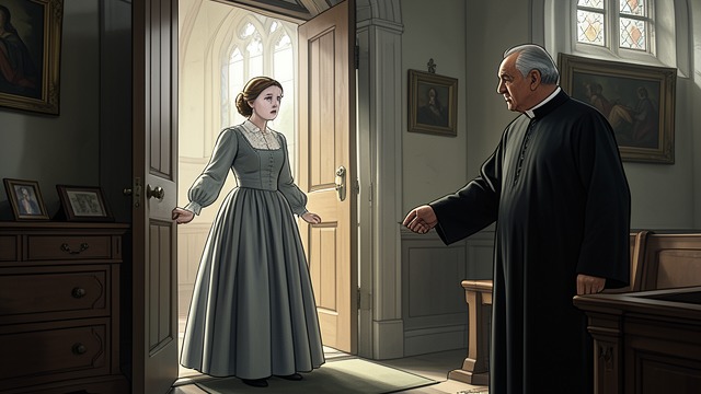 Davis Tries to Speak from "The Pale Horse". The Silence Breaks Warning Before Death Davis asks for Father Gorman and tells him that wickedness must be stopped.