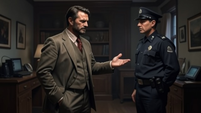 The Arrest as a Stage from "The Pale Horse". Boasting at the Moment of Defeat A Role Reclaimed When Lejeune exposes him, Osborne protests that he has done important and clever things.