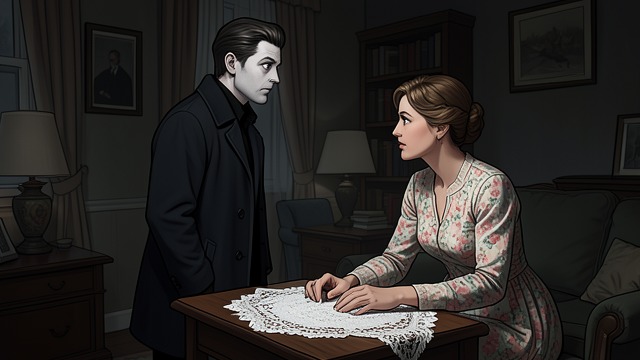 A Frightened Reaction from "The Pale Horse". The Pale Horse Named A Tell-Tale Response Mark visits Mrs Tuckerton under the pretext of discussing her house.