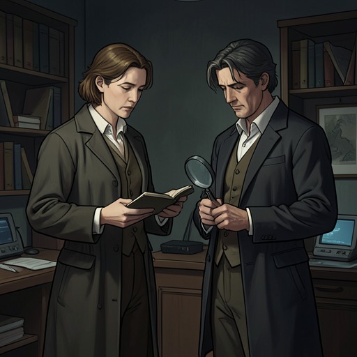 Mark and Ginger Become Partners from "The Pale Horse". Mark and Ginger build an investigative partnership through shared risk, practical trust, and growing affection.
