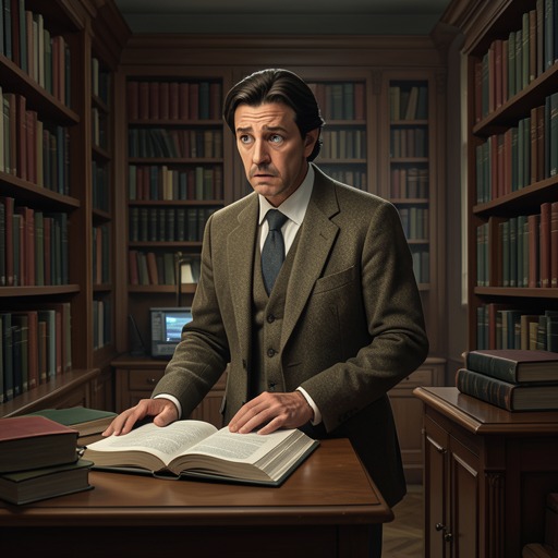 Mark’s Route from Scholar to Investigator from "The Pale Horse". Mark’s detached life of scholarship gives way to an uneasy, personally committed investigation in which he learns to act without certainty.