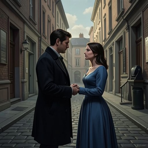 The Gorman and Davis Encounter from "The Pale Horse". The brief pastoral relationship between Father Gorman and Jessie Davis gives the criminal inquiry its moral origin and its first surviving evidence.