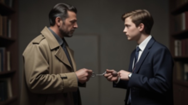 The Interview Game from "Hide and Seek". The Interview Game Performance meets suspicion John Rebus questions Charlie, who jokes, performs handcuffs, and talks about the occult as though a police…