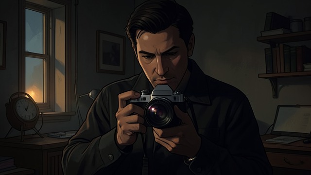 A Camera Taken from "Hide and Seek". A Camera Taken Possession after death After finding Ronnie’s body, Charlie takes the camera, claiming a sentimental motive while acknowledging its value.