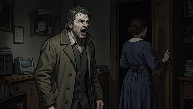 The First Command from "Hide and Seek". The First Command A frightened warning Ronnie McGrath forces Tracy out of the house, repeatedly shouting for her to hide and insisting that they are coming.