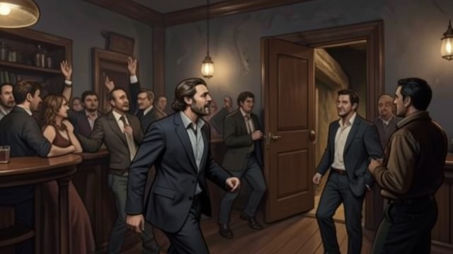 A Risk Shared from "Hide and Seek". A Risk Shared Cooperation in the raid Brian Holmes joins the staged disturbance at Finlay’s Club and helps draw attention away from John Rebus’s search for the…