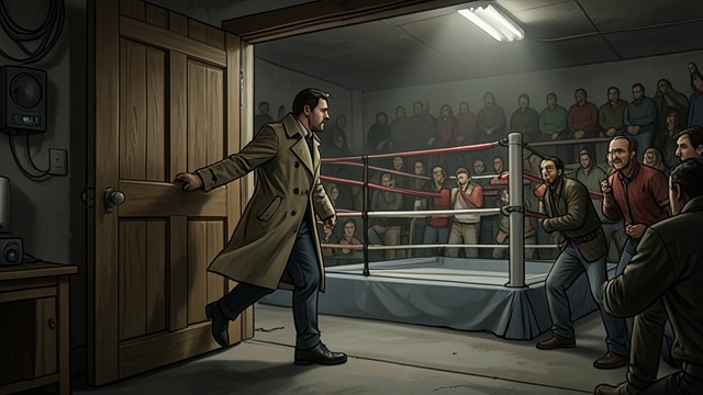 The Hidden Door from "Hide and Seek". The Hidden Door A concealed institution Amid a staged brawl, John Rebus reaches the unfinished extension and descends into Hyde’s Club, where a private boxing…