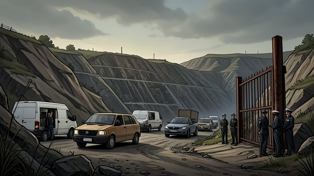 The Remote Site from "Hide and Seek". The Remote Site A gathering anticipated In Fife, detectives prepare for vans carrying dogs and cars carrying spectators to converge on a secluded, disused mine…